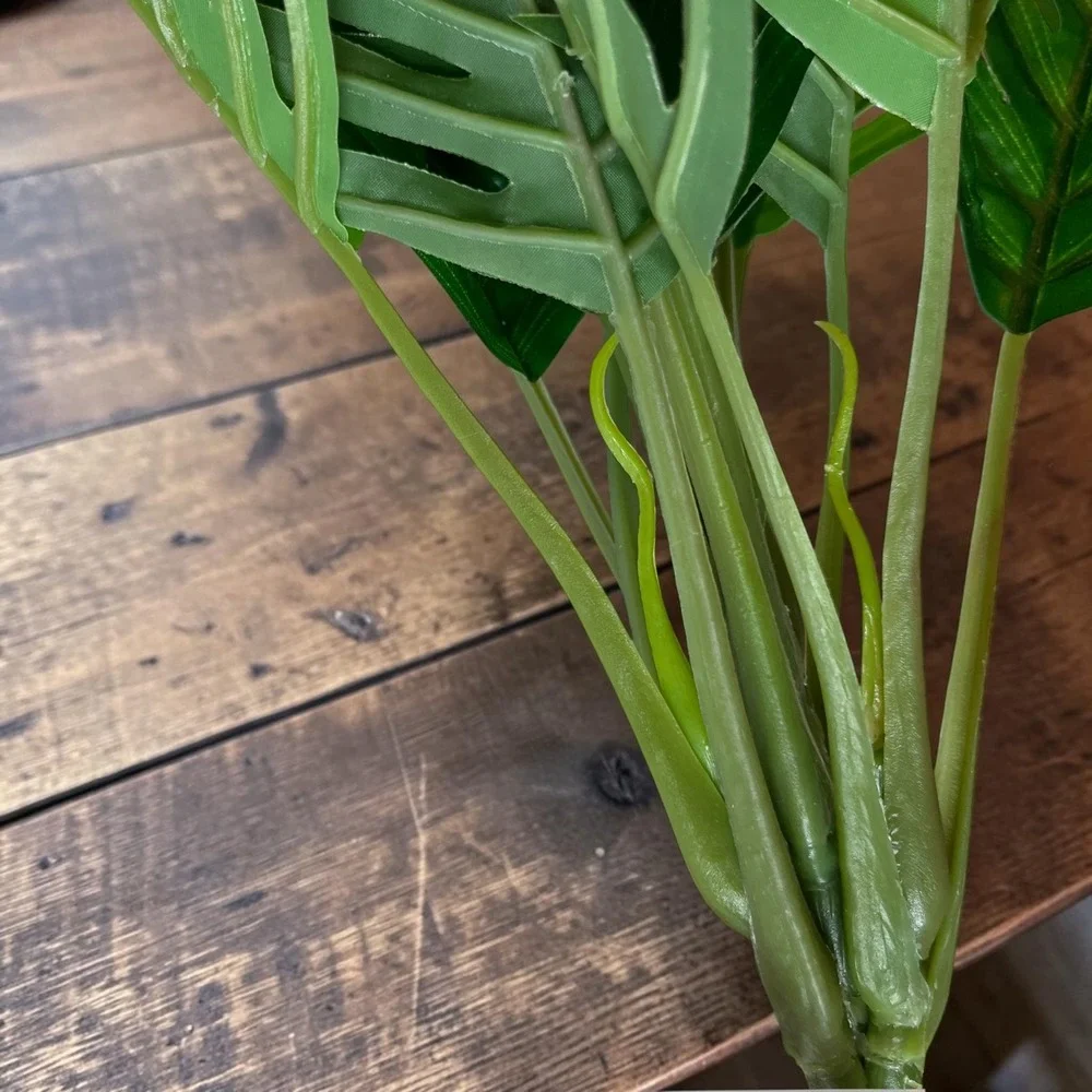 Artificial Tropical Foliage Fern Greenery Indoor Plants 20 Bundles 12
